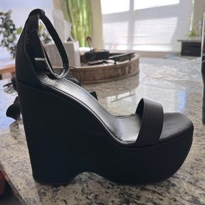 Black Platform Heels